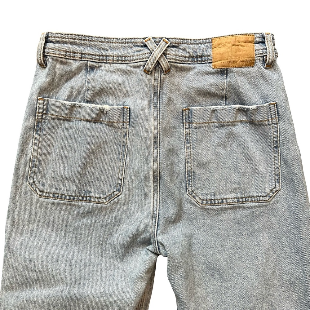 Seventy + Mochi Patched Pocket Mabel Jean in Rodeo Vintage Size 29 - Picture 8 of 9